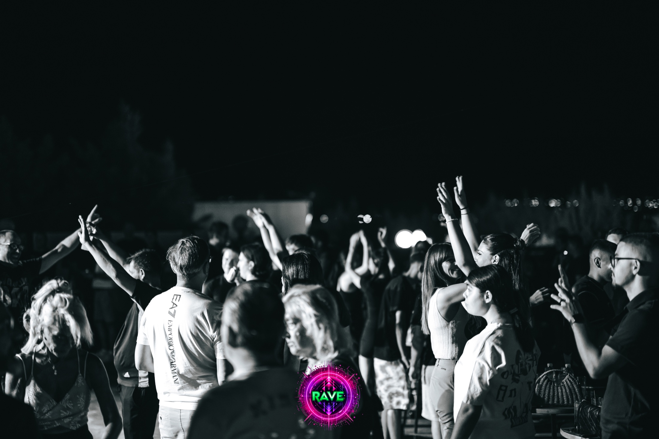 A packed club crowd during a MENZ set