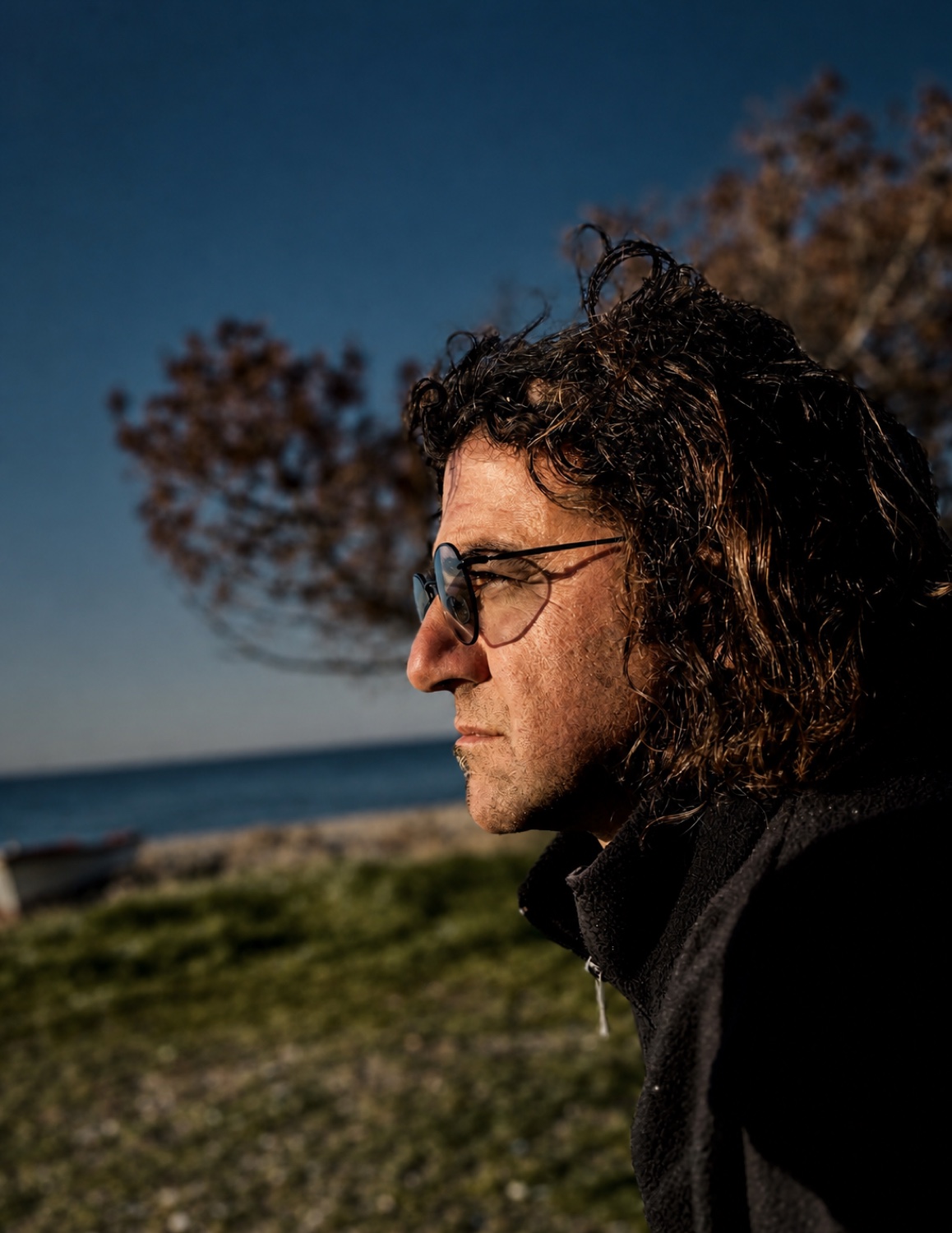 MENZ in a contemporary editorial portrait